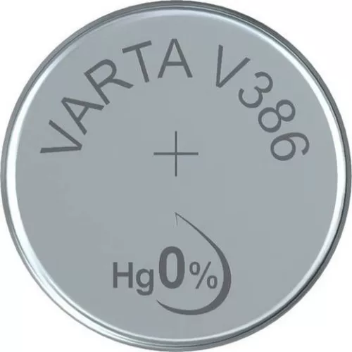 Varta Gombelem Ezüst-Oxid V386