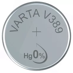 Varta Gombelem Ezüst-Oxid V389
