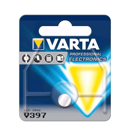 Varta Gombelem Ezüst-Oxid V397