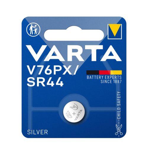 Varta Fotó Elem Ezüst-Oxid V76PX (1,5V) B1