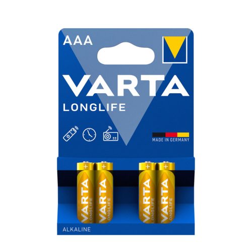 VARTA Longlife Alkáli Mikró Elem AAA B4