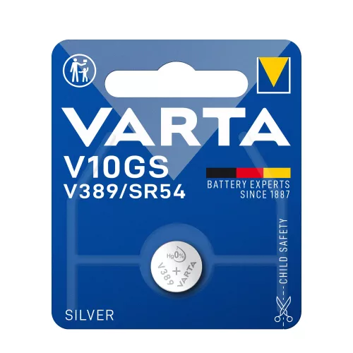 Varta Gombelem Ezüst-Oxid V10GS (1,55V) B1