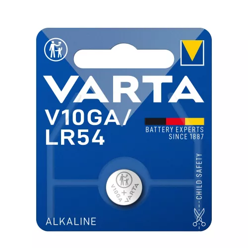 Varta Gombelem Alkáli V10GA / AG10 / LR54 (1,5V) B1
