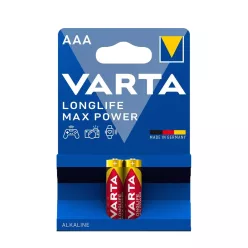 VARTA Longlife Max Power Alkáli Mikro Elem AAA B2