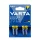 VARTA Longlife Power Alkáli Mikro Elem AAA B4