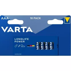 VARTA Longlife Power Alkáli Mikro Elem AAA B10