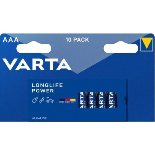 VARTA Longlife Power Alkáli Mikro Elem AAA B10