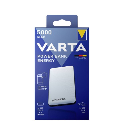 VARTA Portable Power Bank Energy 5000mAh
