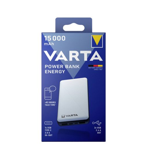 VARTA Portable Power Bank Energy 15000mAh