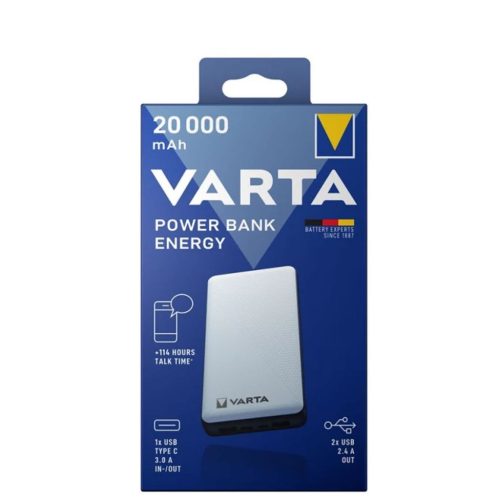 VARTA Portable Power Bank Energy 20000mAh