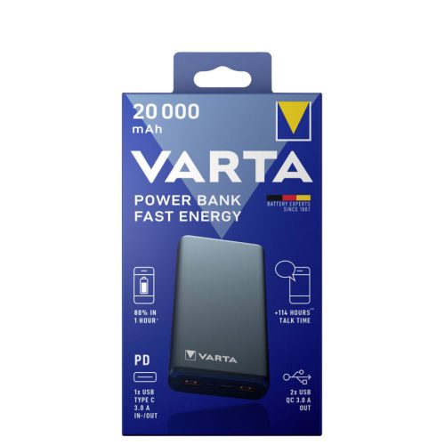 VARTA Portable Power Bank Fast 20000mAh