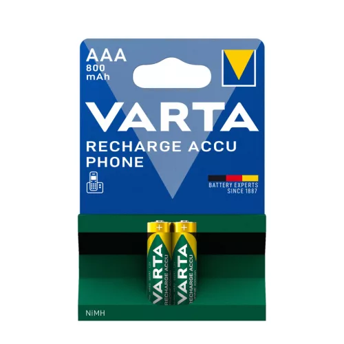 VARTA Akkumulátor PHONE T398 800mAh AAA B2