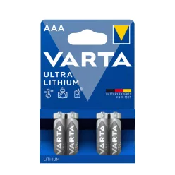 VARTA Professional Lithium Mikro Elem AAA B4