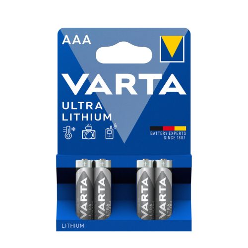 VARTA Professional Lithium Mikro Elem AAA B4
