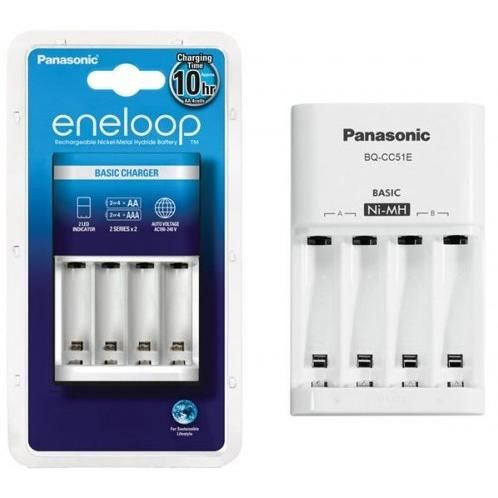 Panasonic Eneloop Basic Akkutöltő Üres (600min)