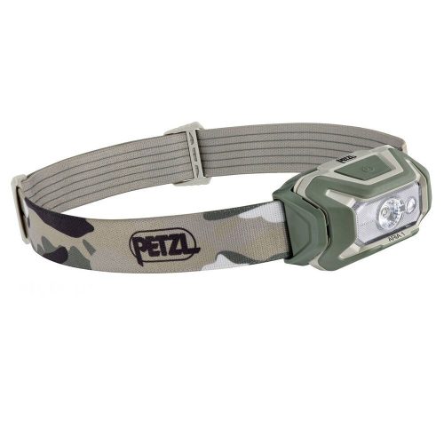Petzl Fejlámpa Aria 1 RGB (3x AAA - tartozék) (350 lumen) Camo