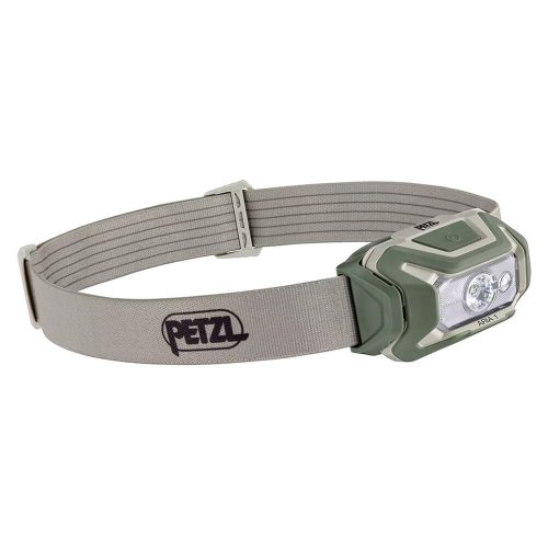 Petzl Fejlámpa Aria 2 RGB (3x AAA - tartozék) (450 lumen) Desert
