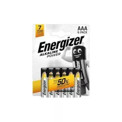 Energizer Alkaline Power Alkáli Mikro Elem AAA B6