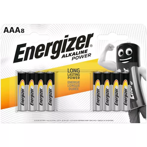 Energizer Alkaline Power Alkáli Mikro Elem AAA B8