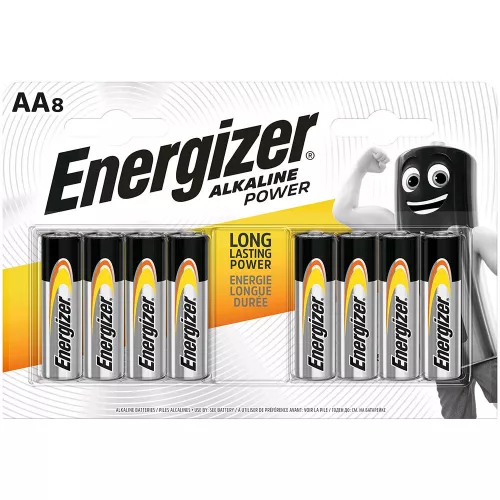 Energizer Alkaline Power Alkáli Ceruza Elem AA B8