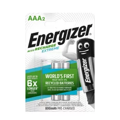 Energizer Akkumulátor Extreme R2U Mikro 800mAh AAA B2