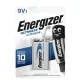 Energizer Ultimate Lithium Elem 9V B1