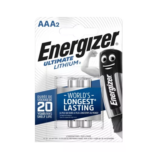 Energizer Ultimate Lithium Mikro Elem AAA B2