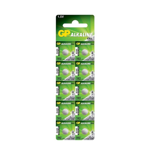 GP Gombelem Alkáli AG3 / LR41 / 192 / 392 (1,5V) B10