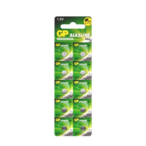 GP Gombelem ALkáli AG4 / LR66 / 177 / 377 (1,5V) B10