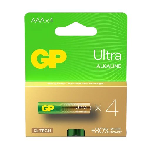 GP Ultra Alkáli Mikro Elem AAA B4
