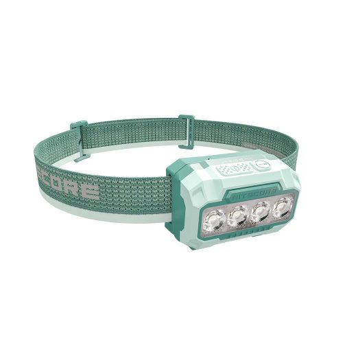 Nitecore Fejlámpa HA23 UHE (3xAAA/Akkumulátor) 4x MCT UHE LED (600 lumen) Zöld