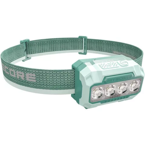 Nitecore Fejlámpa HA23 UHE (3xAAA/Akkumulátor) 4x MCT UHE LED (600 lumen) Zöld