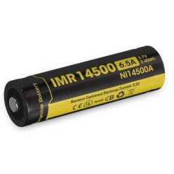 Nitecore Kellék Akkumulátor 14500 IMR 650mAh 3,7V B1