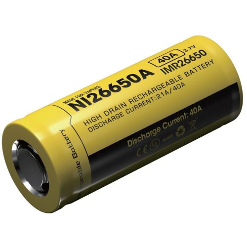 Nitecore Kellék Akkumulátor 26650 IMR 4200mAh/40A B1