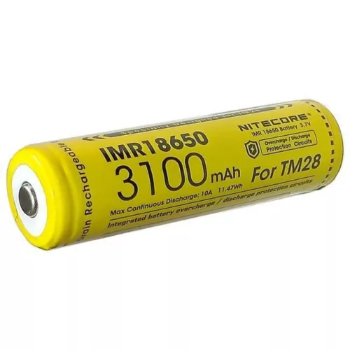 Nitecore Kellék Akkumulátor 18650 IMR 3100mAh TM28-hoz
