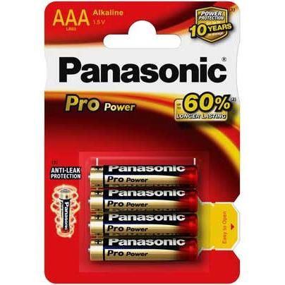 Panasonic Pro Power Gold Alkáli Mikro Elem AAA (LR03PPG/4BP) B4