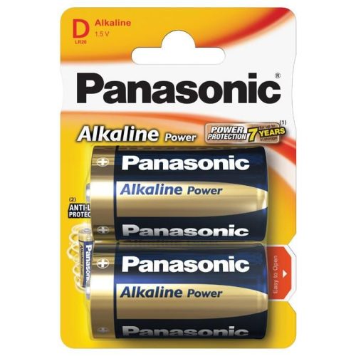 Panasonic Bronze Alkáli Góliát Elem D (LR20APB/2BP) B2