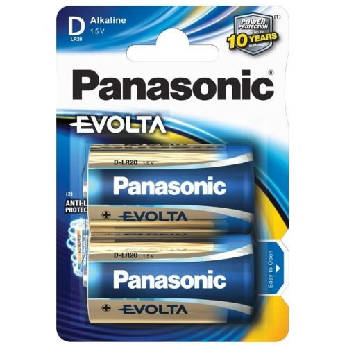 Panasonic Evolta Alkáli Elem Góliát D (LR20EGE/2BP) B2