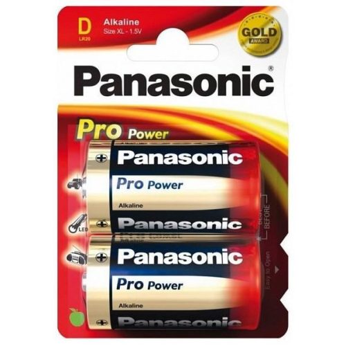 Panasonic Pro Power Gold Alkáli Góliát Elem D (LR20PPG/2BP) B2
