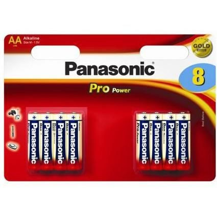 Panasonic Pro Power Gold Alkáli Ceruza Elem AA (LR6PPG/8BP) B8