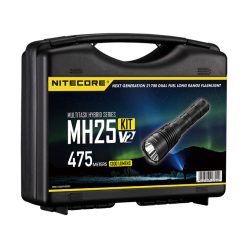   Nitecore Vadászlámpa Szett MH25V2 (+1x21700) HP LED (1300 lumen)