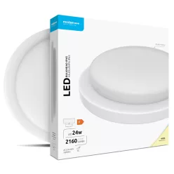   Modee LED Bulkhead Kerek 24W 4000K (D240x38mm) IP65 (2160 lumen) fehér ERP