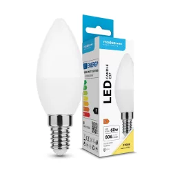   Modee Lighting LED Izzó Gyertya (Candle) 8,5W E14 360° 2700K (806 lumen) ERP