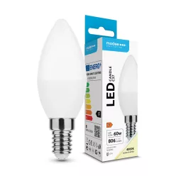   Modee Lighting LED Izzó Gyertya (Candle) 8,5W E14 360° 4000K (806 lumen) ERP