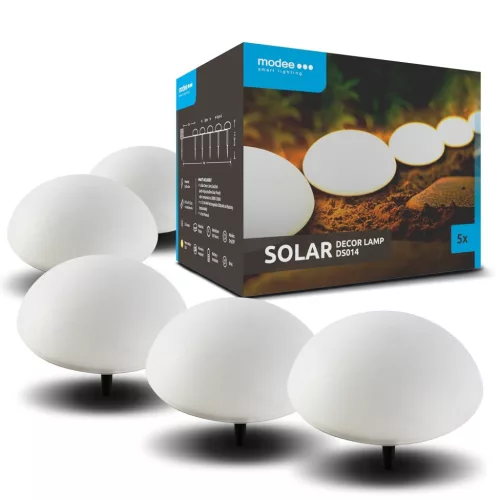 Modee Lighting LED Szolár Napelemes Dekor Lámpák 5db DS014