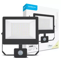   Modee Lighting LED Reflektor A3-series + Sensor 50W 120° 4000K (5000 lumen) ERP