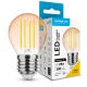 Modee LED Filament Amber Globe Mini G45 4W E27 320° 1800K (360 lumen) dimm.