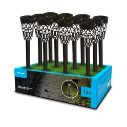   Modee Lighting LED Szolár Napelemes Leszúrható Lámpa GS006 (38cm) (12db/display)