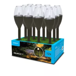   Modee Lighting LED Szolár Napelemes Leszúrható Lámpa GS010 (43cm) (12db/display)