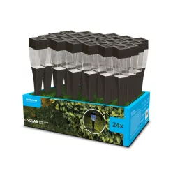   Modee Lighting LED Szolár Napelemes Leszúrható Lámpa GS011 (38cm) (24db/display)